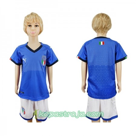 Billiga Fotbollströjor Italien Barn Hemma tröja 2018